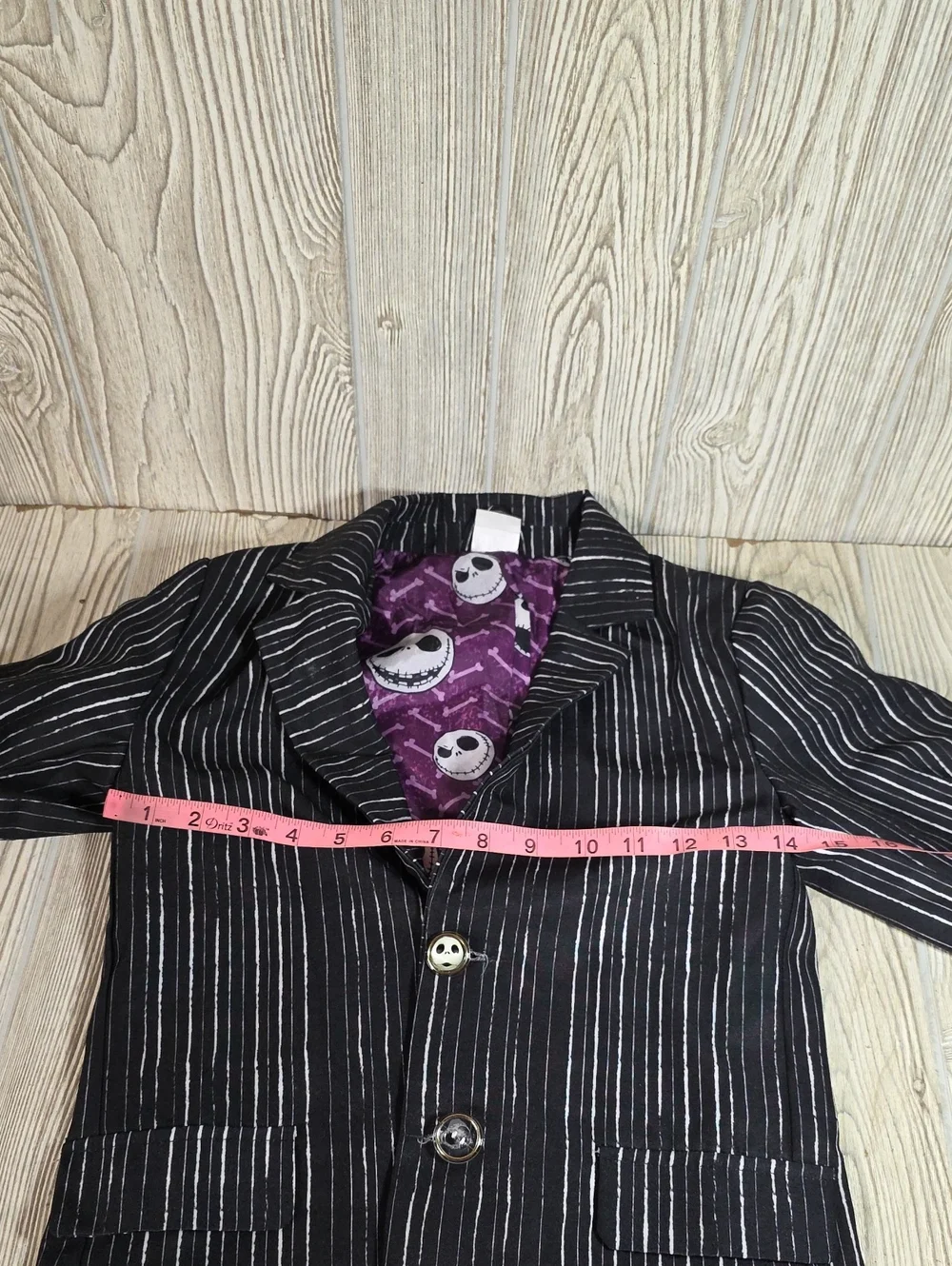 The Nightmare Before Christmas Jack Skellington Halloween Costume Kids size M